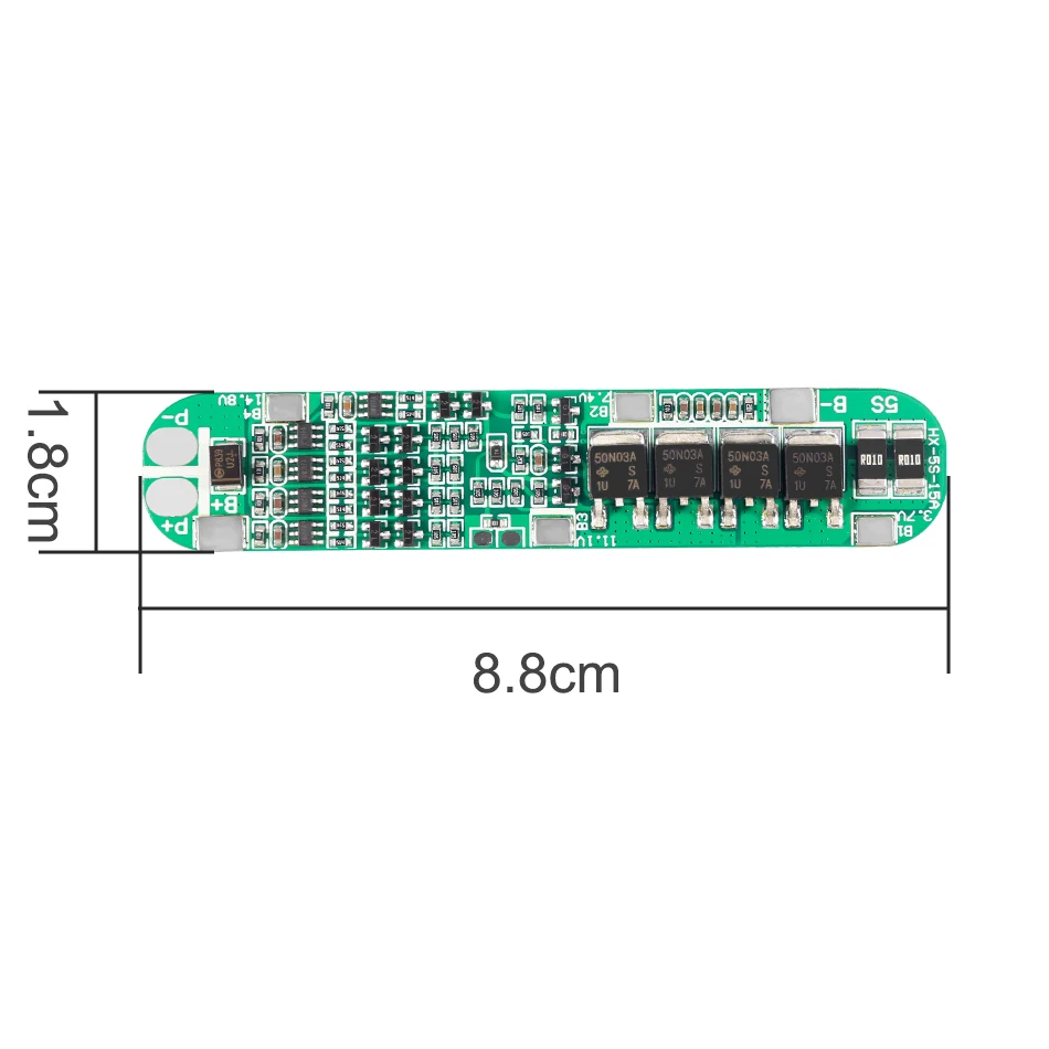 Aokin 5S 12A 18.5V Li-ion Lithium Battery 18650 Charger PCB BMS Cell Protection Board