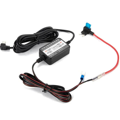 Зарядное устройство Mini USB для автомобильных видеорегистраторов 12-24V, 2.5A — фото модели