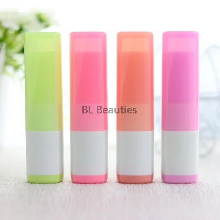 

100pcs/lot 5g Lipstick Tube Lip Balm Containers Empty Cosmetic Containers Lotion Container Square Colorful Tubes