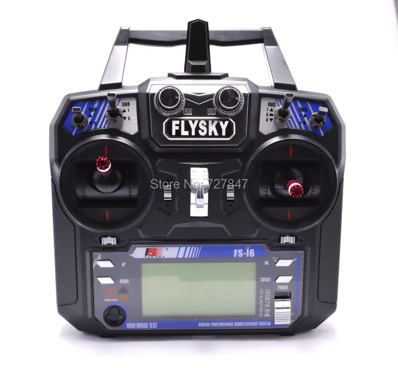 FLYSKY FS-i6 i6 2.4G 6CH AFHDS Transmitter With iA6B X6B A8S R6B iA10B RX2A Receiver Radio Controller for RC FPV Drone Airplane