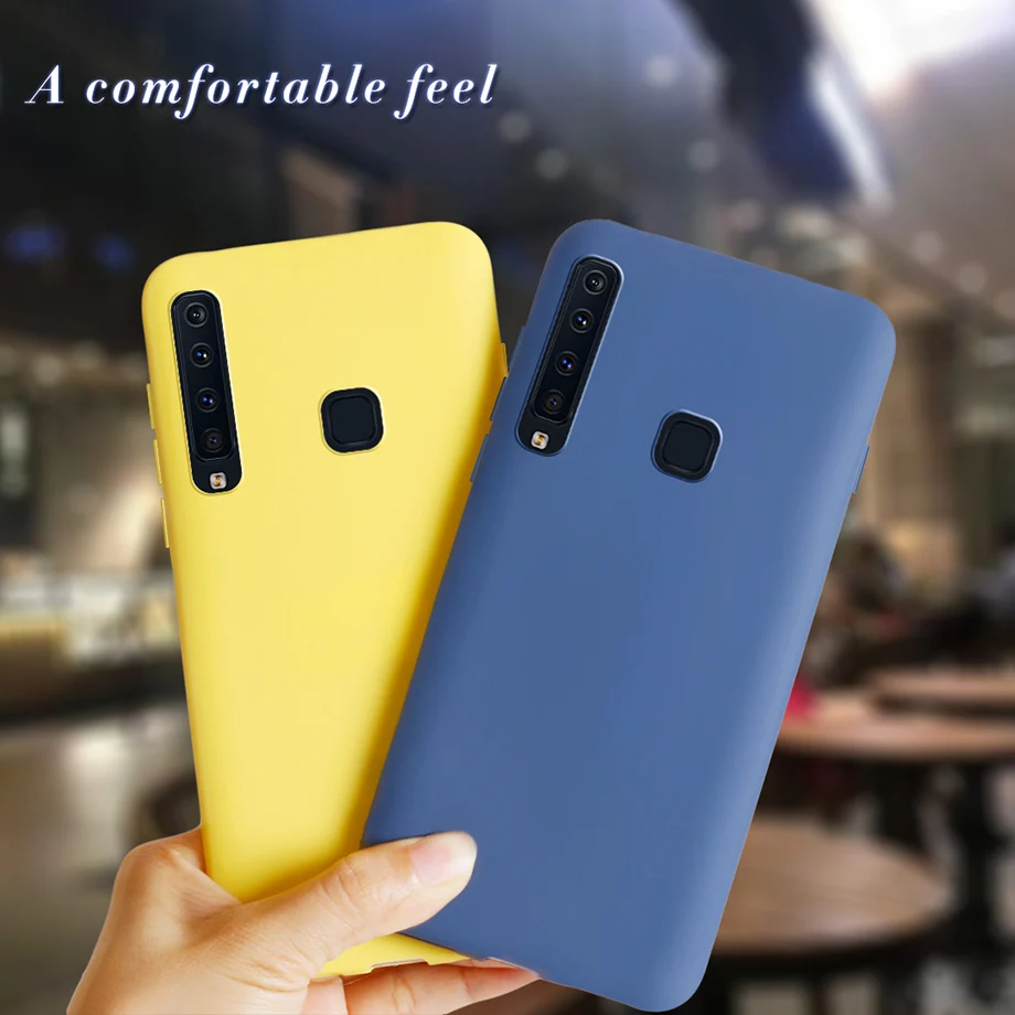 Candy Color Case For Samsung Galaxy J7 J3 J5 A5 J4 J6 A6 Plus J8 A7 A9 2018 2016 2017 M10 M20 M30 S10 Case Cover Soft TPU Capa