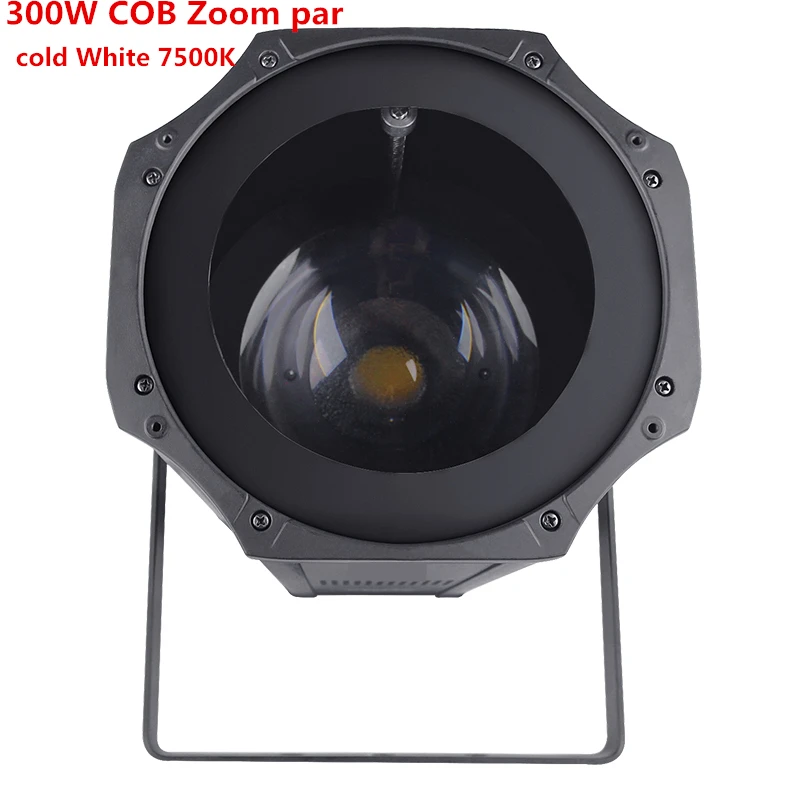 LED Zoom 5-50 Derajat 300W Led Lampu Par COB 7500K Lampu Disko Panggung Putih Dingin Led Par 64