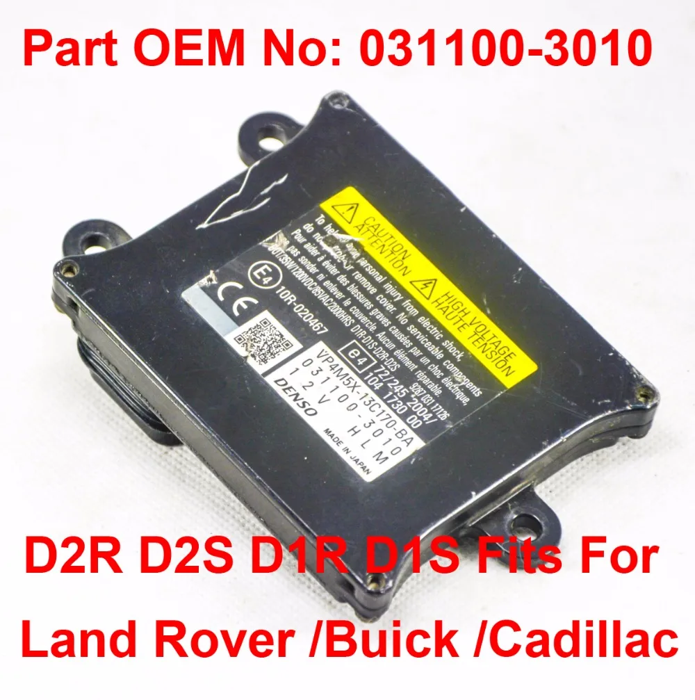 

1PCS 12V 35W D2R D2S D1R D1S OEM HID Xenon Headlight Ballast Igniter Control Unit 031100-3010 For Cadillac SRX Buick Land Rover