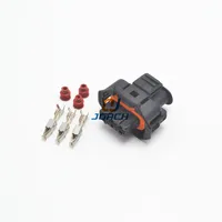 Juego de tapones de bomba de inyección diésel, conector automático de 3 pines, hembra, sellado, 10 juegos, 1928403966