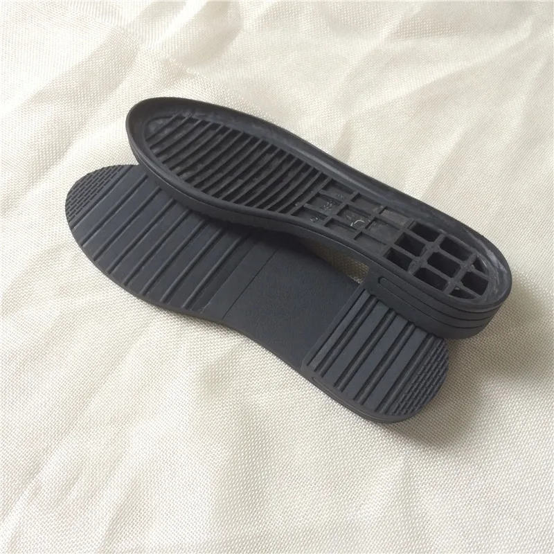 Women's rubber sole casual shoes boots with soles single shoes DIY self-made shoes Replace worn soles The sole