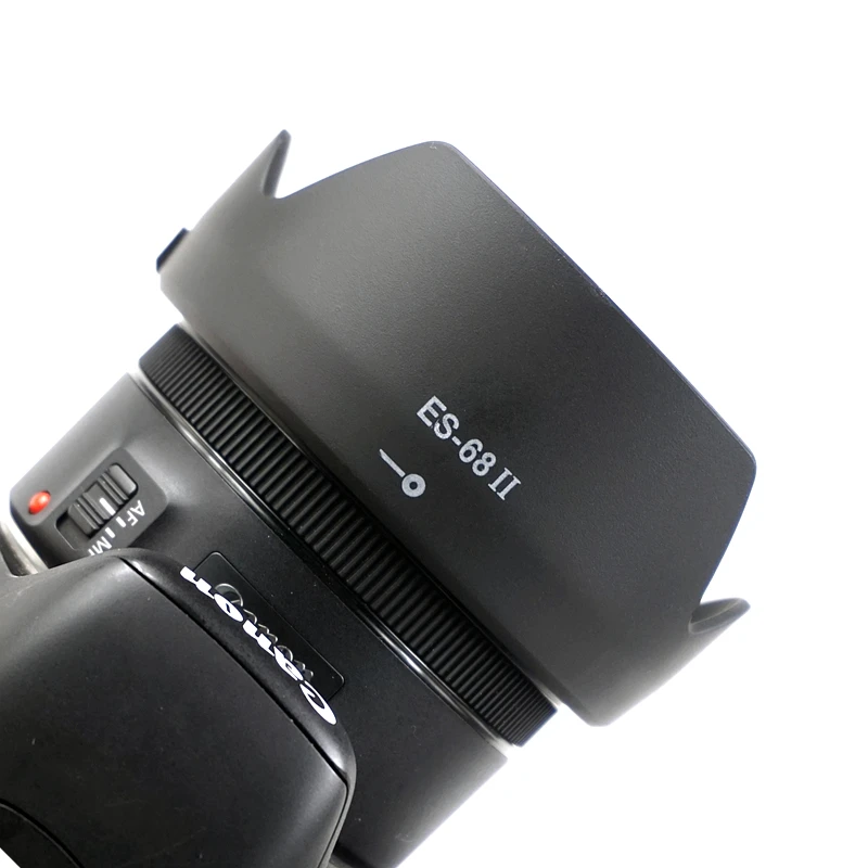 ES-68 II ES 68 II ES-68II Lens Hood Reversible 49mm Camera Lente Accessories for Canon EF 50mm f/1.8 STM