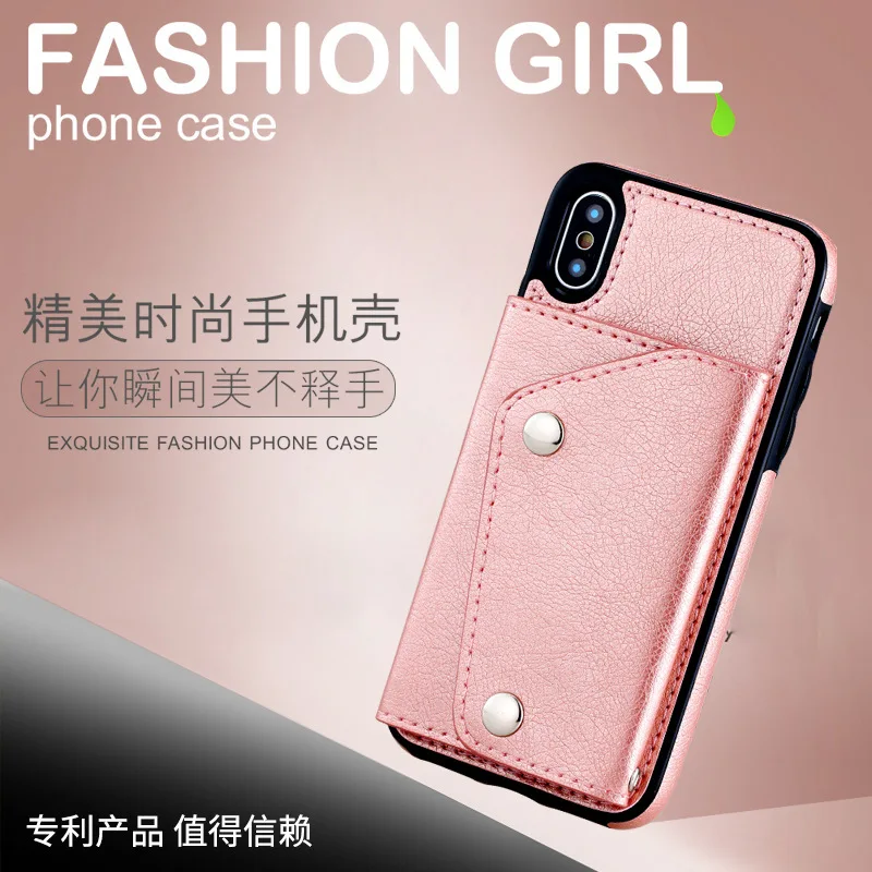 Wallet Pocket Phone Case Protect Sheath Leather PU Shell Stand For Apple IPhone 6/7/8/X/XS SAMSUNG S7/8/9 PLUS NOTE 8/9