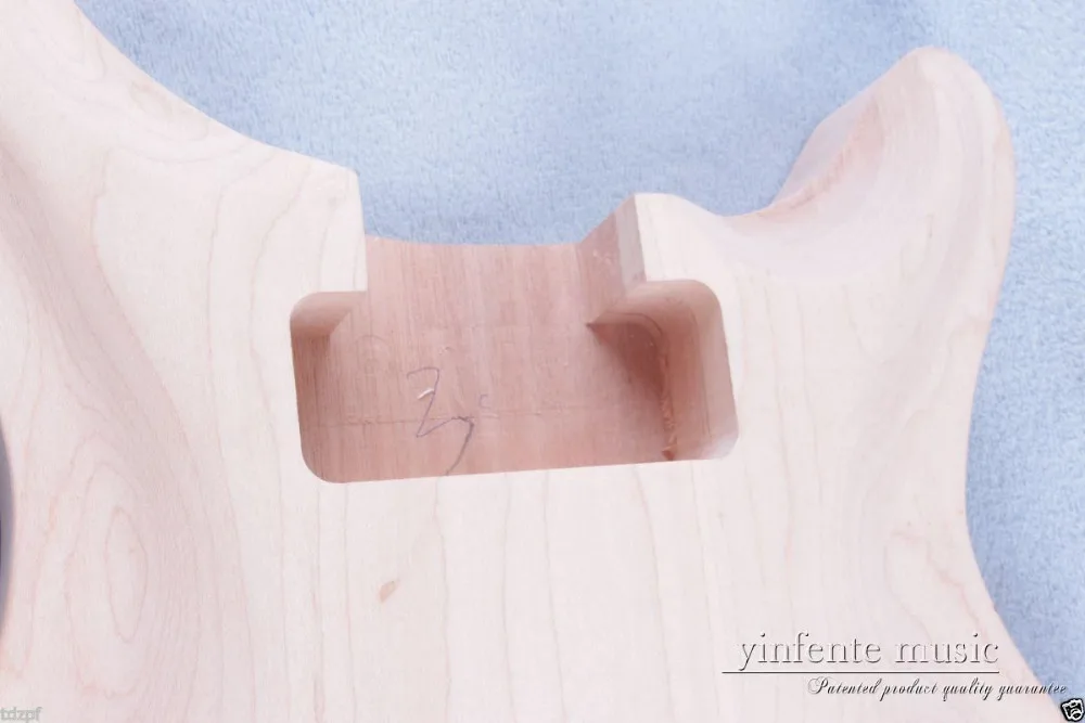 electric Guitar body Electric Unfinished Solid wood maple panel Unfinished #768