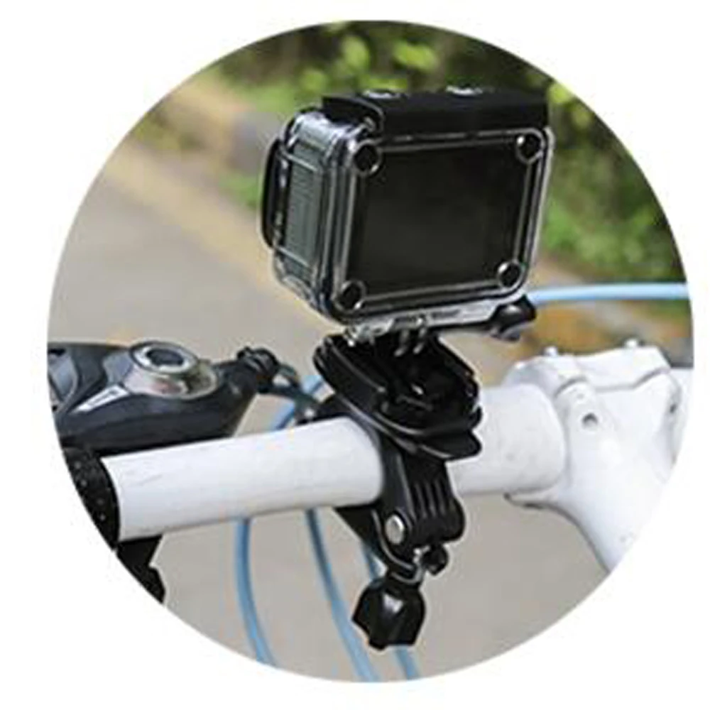 Shoot 360 rotatable clamp handlebar pole tube mount for GoPro Hero 7 6 5 4 Xiaomi Yi 4K Eken Sjcam Action Cam to go Pro Accessor