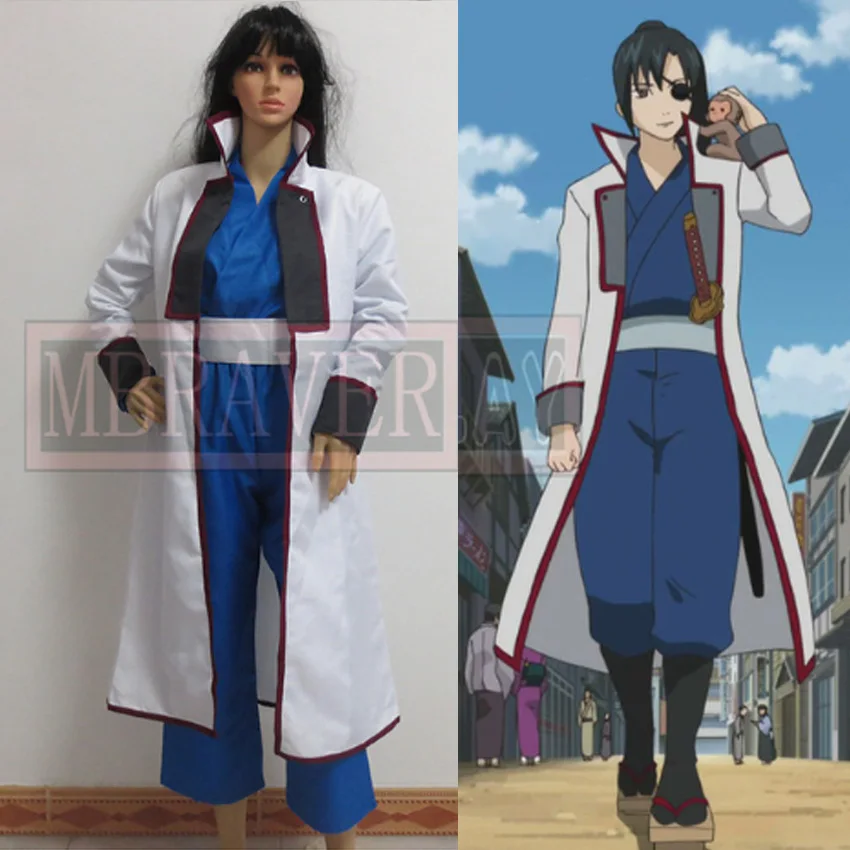 

Free Shipping Gintama Silver Soul Yagyuu Kyuubee Cosplay Costume