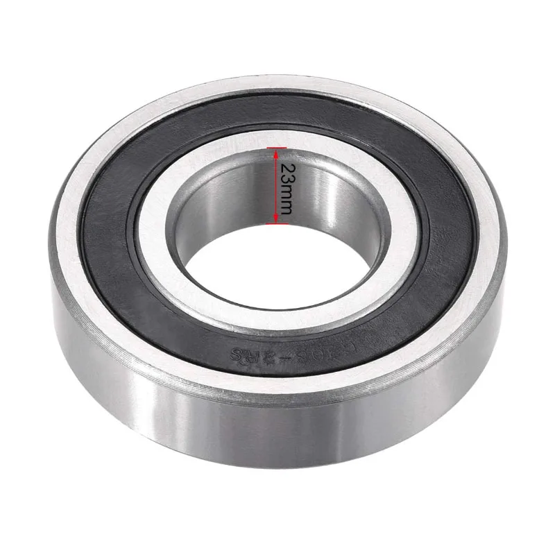 

6308RS Deep Groove Ball Bearing Double Sealed 40mm x 90mm x 23mm Bearing Steel Bearings (Pack of 1)