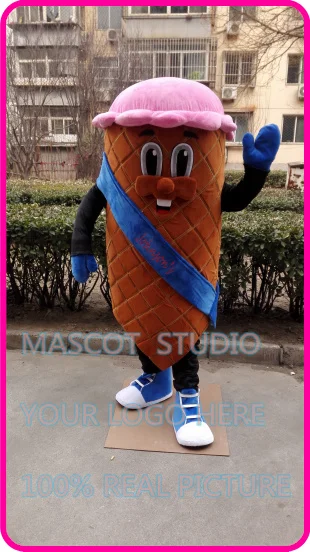 mascot  ice cream mascot icecream costume custom fancy costume anime cosplay kits mascotte cartoon theme fancy dress