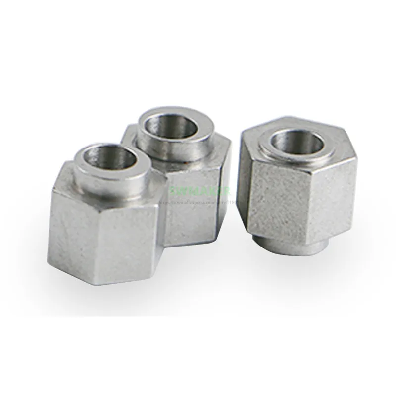 

5pcs stainless steel eccentric spacer height 8.3mm for creality CR-10/Ender-3/3S 3D printer upgrade parts