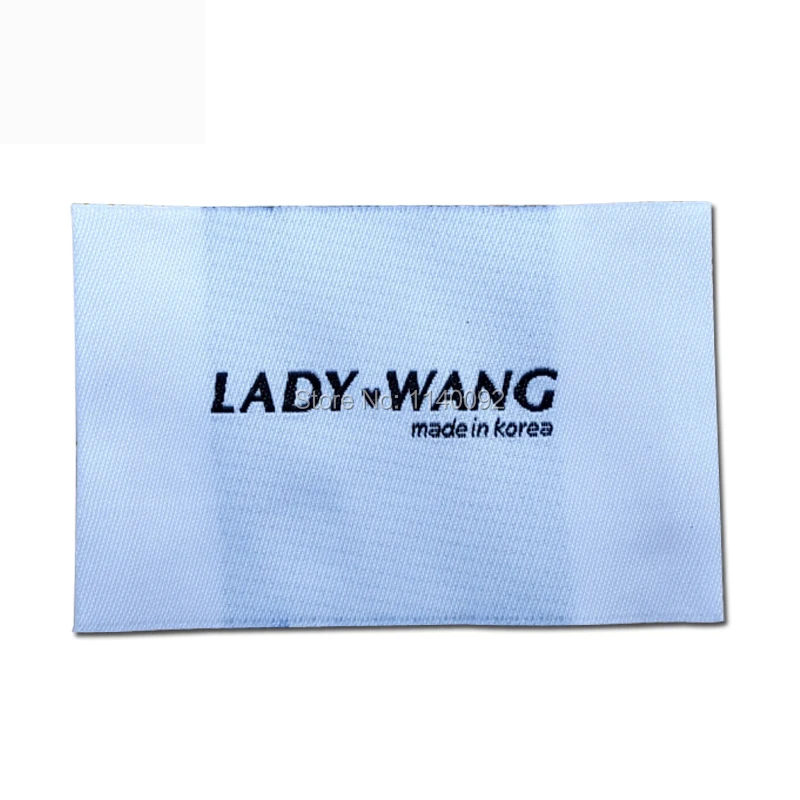 

free shipping clothing woven labels/big size collar labels/garment t-shirt jacket embroidered tags/brand printing 1000 pcs a lot