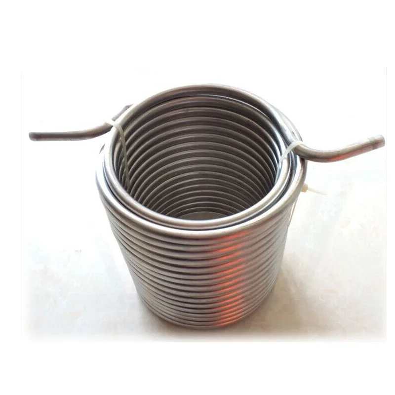 Stainless Steel Wort Chiller for Your Joceky Box without Connector, 50 \'* 3/8 \'\'304