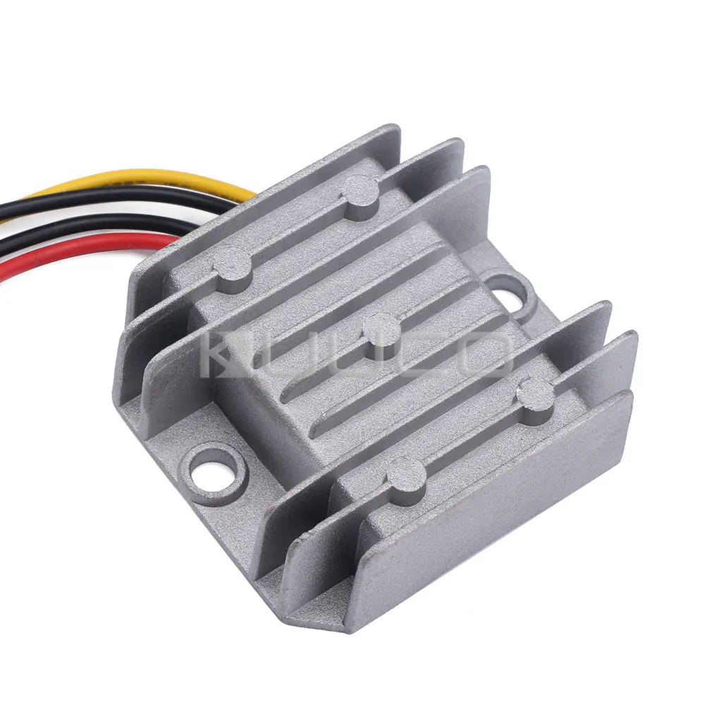 50W Buck Converter DC 12/24V (9V~32V) to 5V 10A Voltage Regulator/Power Adapter/Drive Module for Car/Large trucks/Taxi/Bus etc