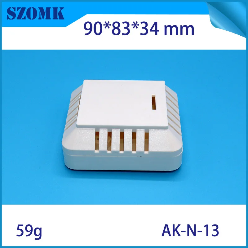 szomk electrical plastic instrument enclosure for pcb (4Pieces) 90*83*34mm gps tracker diy project box abs plastic housing