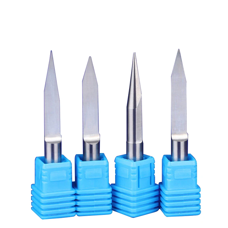 

5Pcs 6mm V Shape Longer Cutter Carbide PCB Engraving Bits CNC Router Tool Choose size ZJD63002 acrylic carving frezer