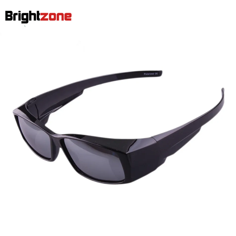 Outdoor sport sunglasses Polarized Lens Cover Fit Over Sun Eye glasses Wear Over Myopia For Outdoor Racing Sports Sunglasses