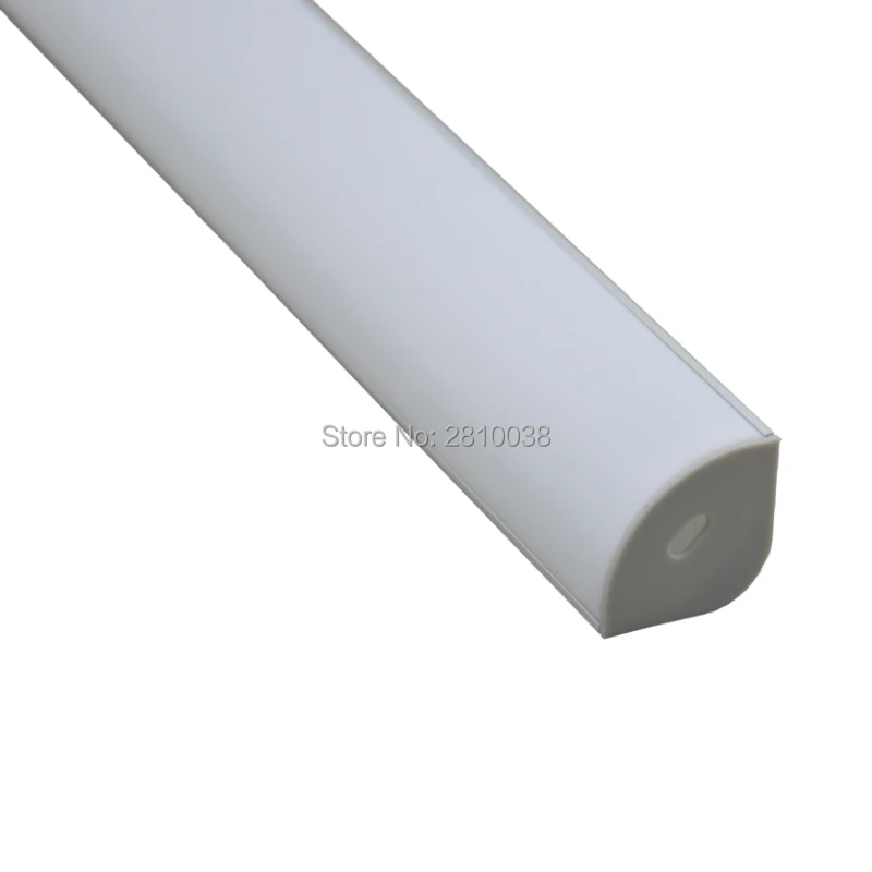 10 X 1M Sets/Lot 60 degree corner Led aluminum profiles and led bar lights for led strip cabinet or wardrobe lights