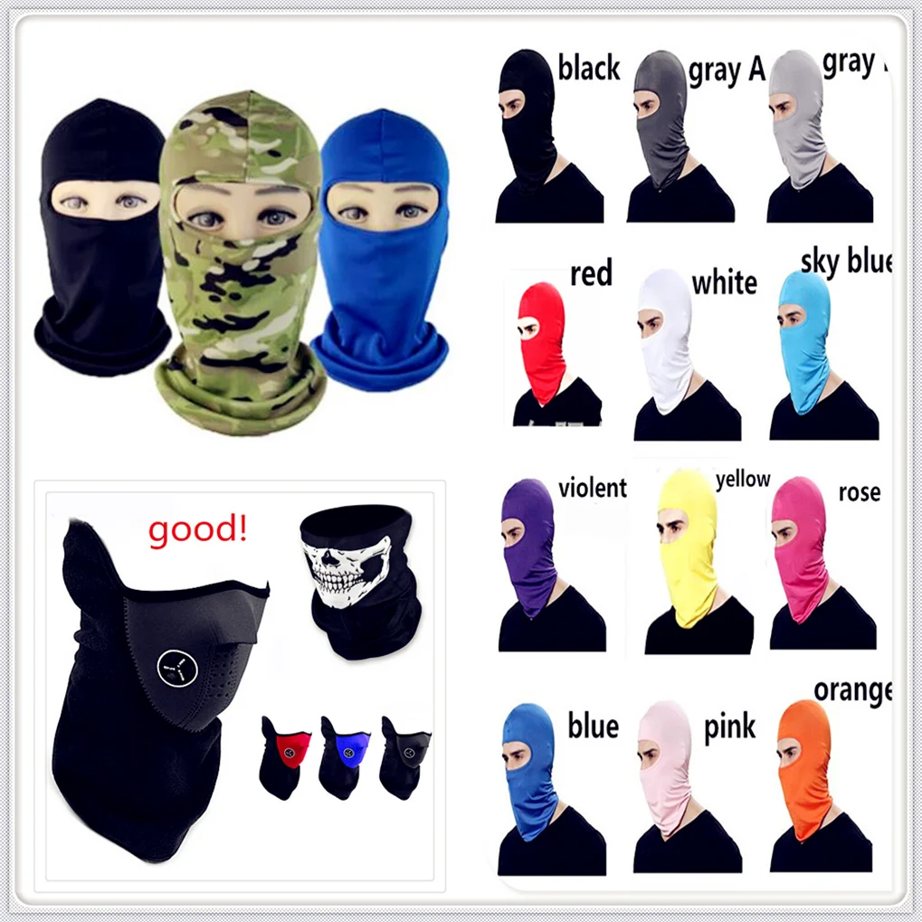 

Outdoor bike Sports Neck hat Motorcycle Face Mask Winter Warm Ski Wind Cap for Kawasaki Z1000 ZX10R ZX12R ZX6R ZX636R ZX6RR ZX9R