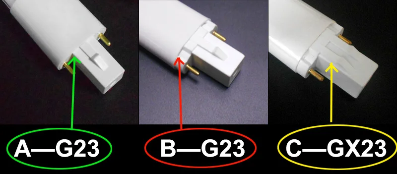 Lâmpada led g23, 6w, 8w, tubo de luz, smd 2835, g23, lâmpada led com chip numérico, 110v, 220v, 230v