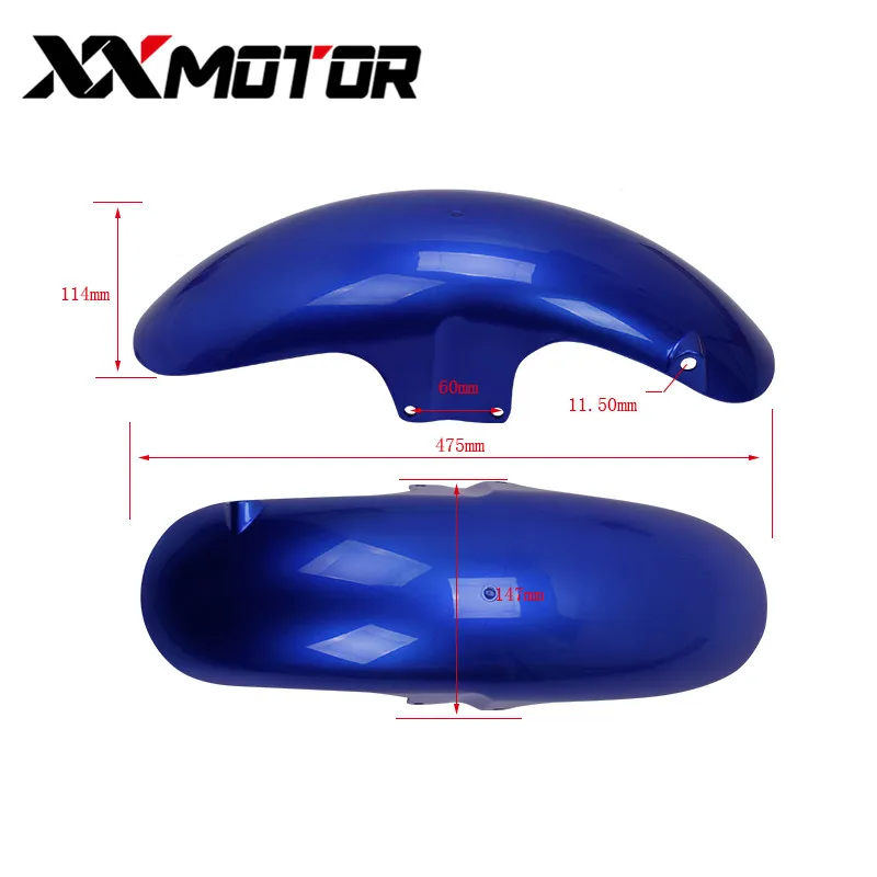 Guardabarros delantero para YAMAHA FZ400 XJR400 1992-2011 XJR FZ 400, accesorios de motocicleta