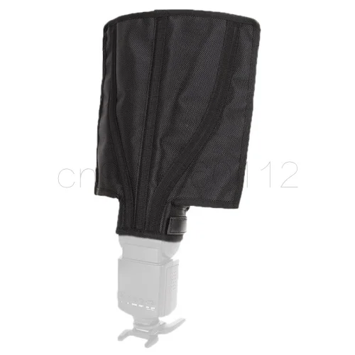 Reflector de luz de velocidad plegable Universal, Snoot sellado, Softbox difusor, doblador para SB900 SB600 430EX 580EX Flash Softbox