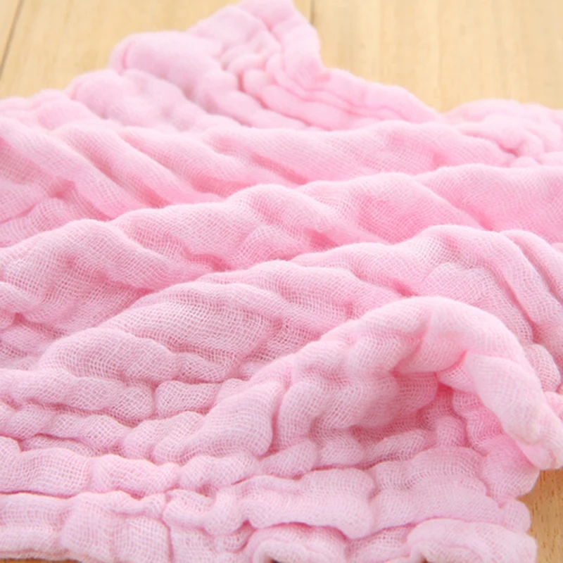 Small Towel 25*25cm Soft Cotton Hand Towel for Adults and Children Handkerchief Quick-Dry Bathroom Solid Color Face Towel Gift