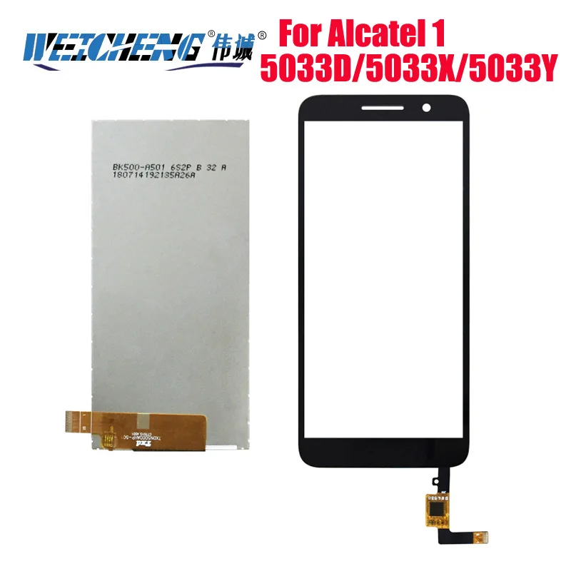 For Alcatel 1 5033 5033A 5033J 5033X 5033D 5033T Monitor LCD Display Digitizer Touch Screen For Telstra Essential Plus 2018