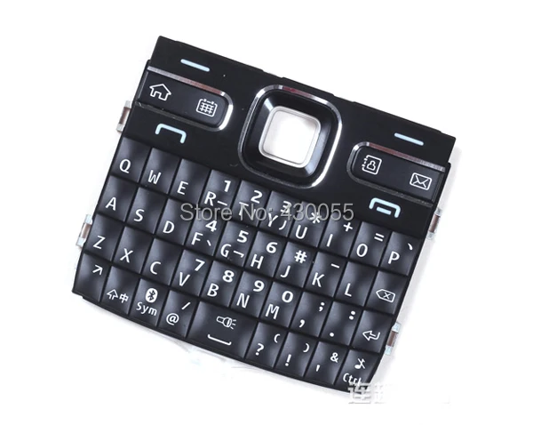 White/Black/Gold/Grey/Purple New Housing Main Function Keyboards Keypads Buttons Cover For Nokia E72 , Free Shipping