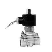 

stainless steel N/O electric solenoid valve 2-position 2-way 2W-25K 1"