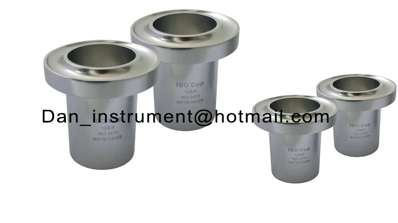 

High quality ISO flow Cup with standard ISO 2431 DIN 53224 EN 535 ASTM D5125 3# 4# 5# 6# 8#