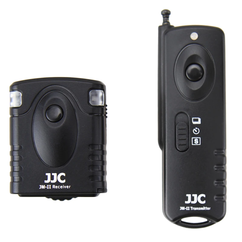 JJC Camera Shutter Release RF Wireless Remote Control for PANASONIC Lumix DC-S5 II DC-S5 IIX GH5 II DMC-FZ20/DMC-FZ20K/DMC-FZ20S