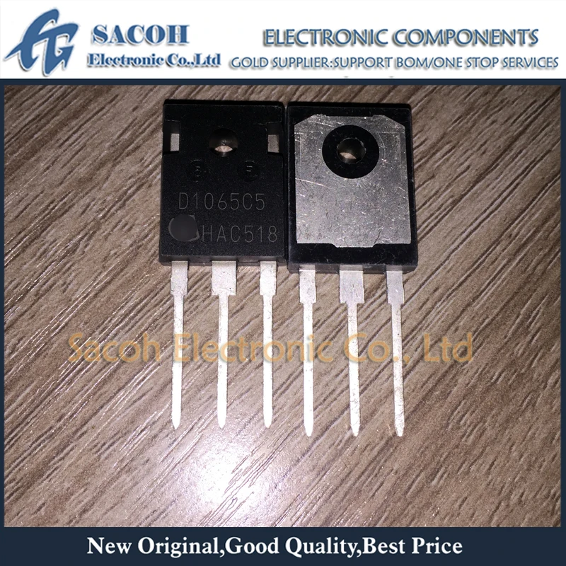 

New Original 2Pcs/Lot D1065C5 IDW10G65C5 OR D1265C5 IDW12G65C5 OR D1665C5 IDW16G65C5 TO-247 10A 650V Sic Silicon Carbide Diode