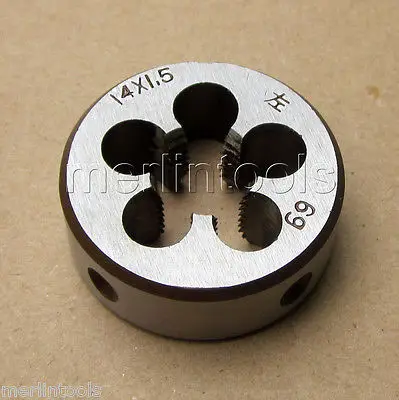 

14mm x 1.5 Metric Left hand Die M14 x 1.5mm Pitch