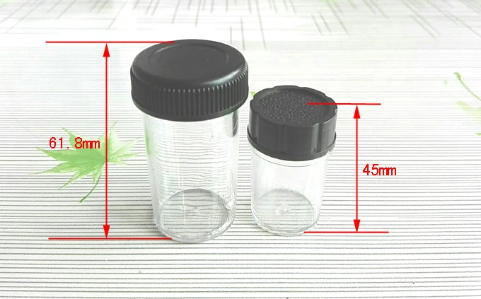 L = 195 أو 185 bioicroscope ميكروسكوب بيولوجي صندوق موضوعي Achromatic حماية الهدف مع تصاعد حجم 20.5 مللي متر