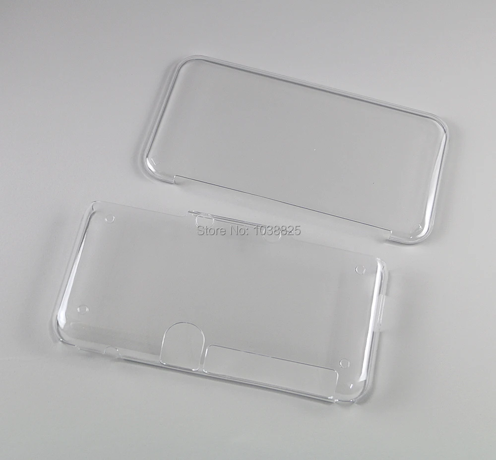 1pc Clear Crystal Anti-Scratch Hard Protector Case for NEW Nintendo 2DSXL LL Crystal Case Box for New 2DS LL XL protector case