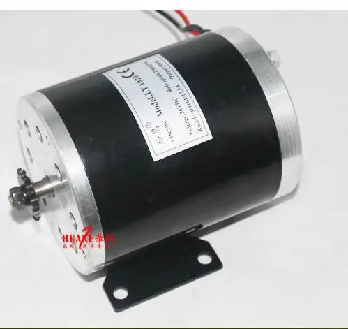 

24V 500W MY1020 Permanent Magnet Brush Motor High Speed 25H / T8F Sprocket Electric Vehicle / Scooter / DIY Motor