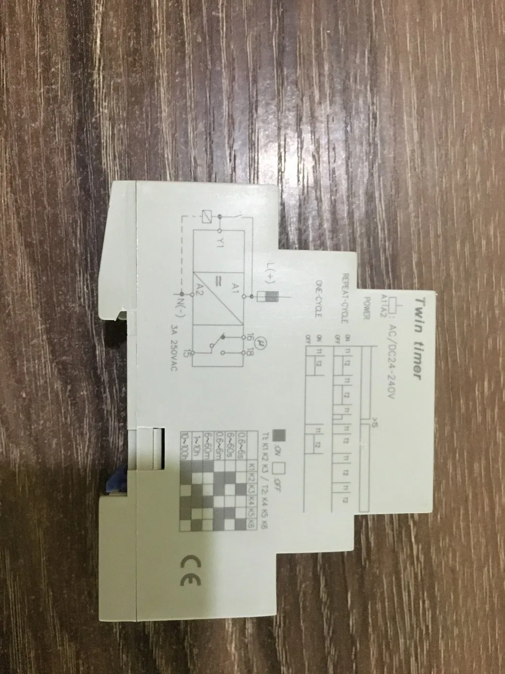 Wenzhou Dahua time relay DHC19S-S double cycle time delay relay infinite loop timing AC/DC24-240V