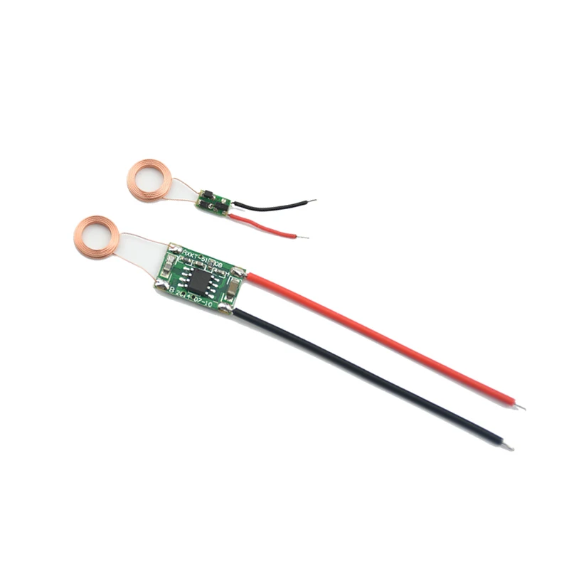 10mm Coil Small Receiving Wireless Charging Module Wireless Power Supply Module Chip IC Solution