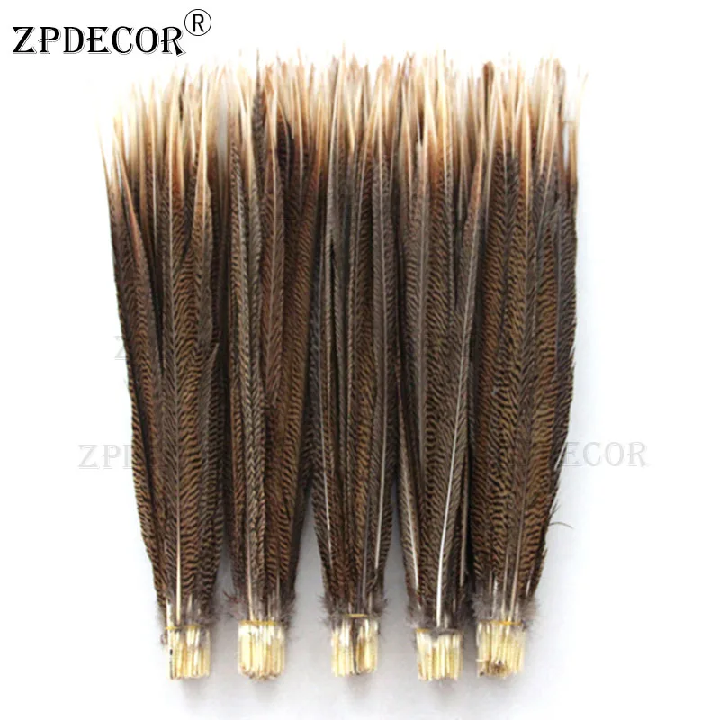 

ZPDECOR 20-22 Inch 50-55CM Golden Pheasant Feathers For Wedding Decoration