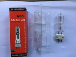 Lámpara de escenario MSD 2024 MSD250W, Bombilla MSR de 90V, NSD 250/2 W 250 K, bombillas de cabeza móvil halógenas de Metal, 8000