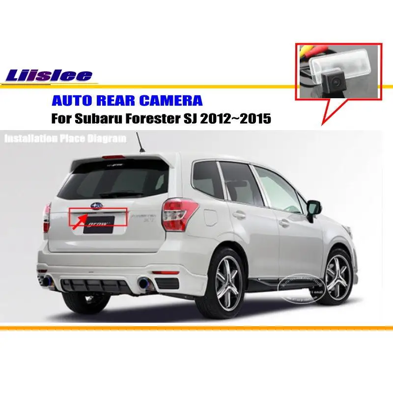 For Subaru Forester SJ 2012-2015 Car Rearview Rear View Camera Backup Parking AUTO HD CCD CAM Accessories Kit