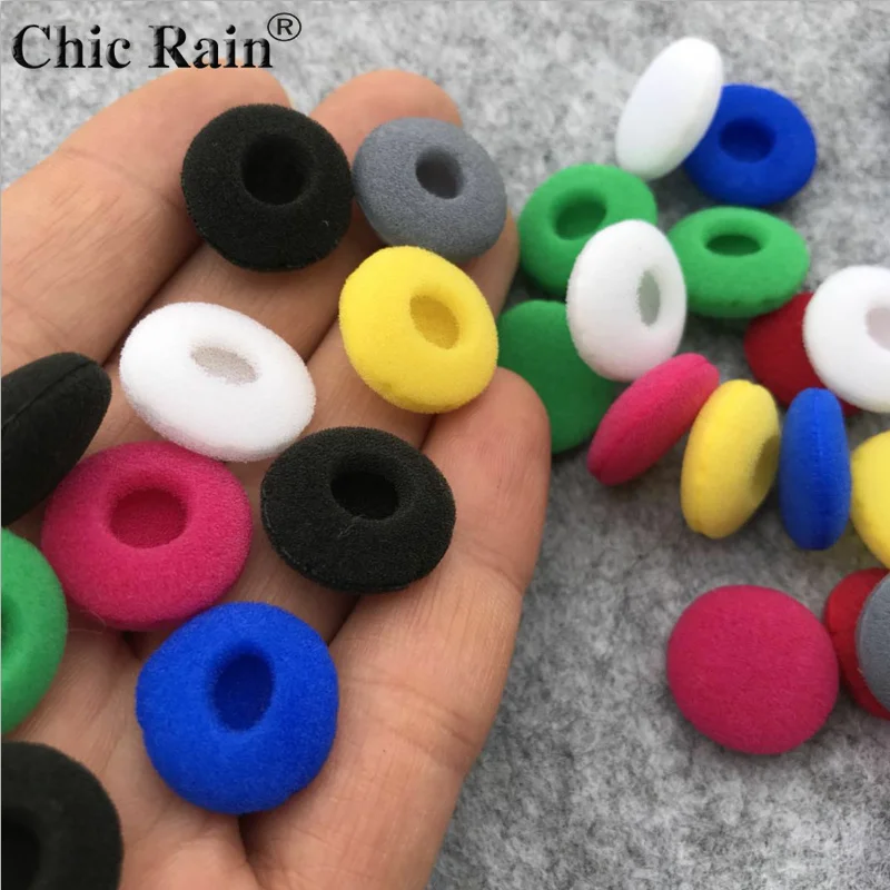 20pcs ear pads for headphones Foam 18mm Sponge Bluetooth Earphones Replacement earphone Earpads Covers MP3 MP4 Moblie Phone