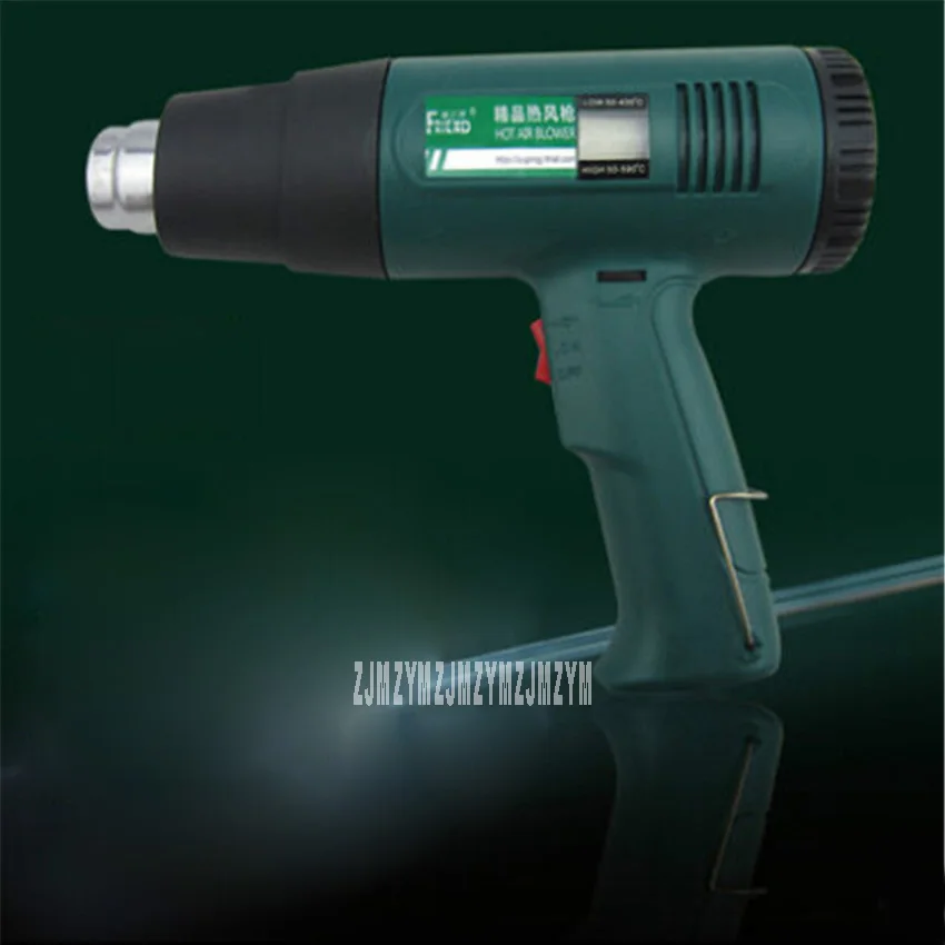 New F803-C Heat Gun Hot And Cold Digital Electronic Thermostat Industrial Hot Air Gun 220V 1600W 50-480 Degrees 250-500 l / min