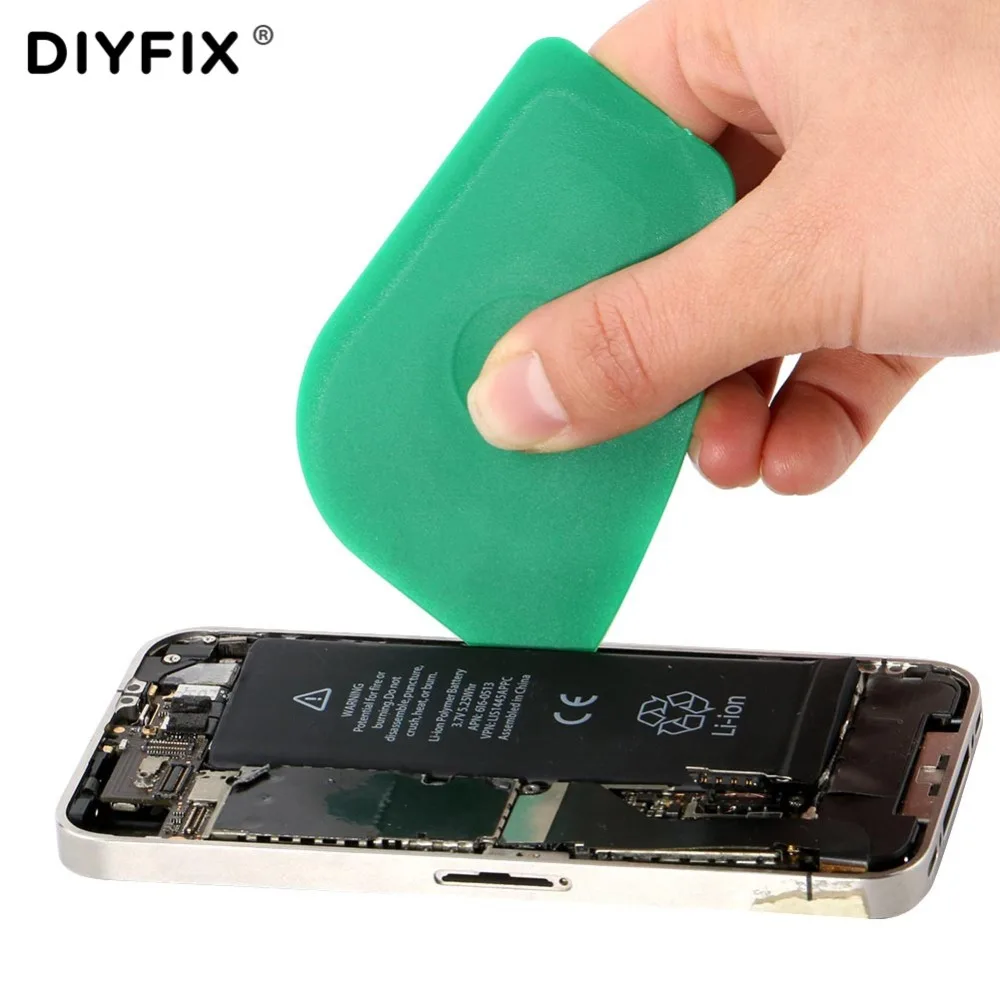 DIYFIX 5 cái Điện Thoại Di Động Mở Công Cụ Tiện Dụng Nâng Lên Card đối với iPhone Samsung Sony Màn Hình LCD Trở Lại Nhà Ở Pin Tháo Rời tay Công Cụ