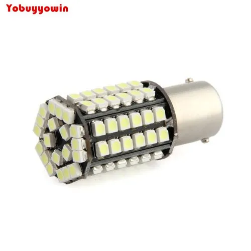 2pcs 21w 1156 BA15S P21W 3528SMD 80LED Ampoule Lampe Bulb Feu Blanc DC 12V Voiture 6000K