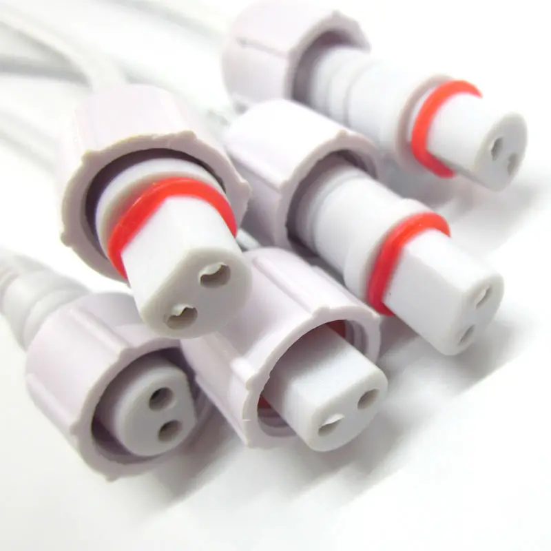 10 paren/partij 2 Cores Waterdichte Connector Kabel Met Stekker En Vrouwelijke Plug Adapter 2pin 40 cm Lengte voor LED Light Strips