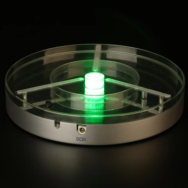 

Wedding Centerpiece Light Base 1pc rechargeable battery+remote controller charger adapter 8inch Spot led light base
